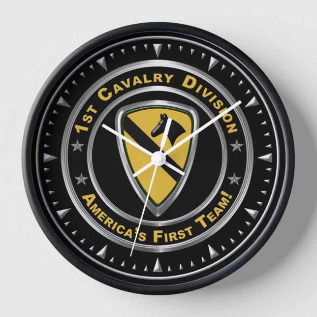 1st Cavalry Division Clock (Front)