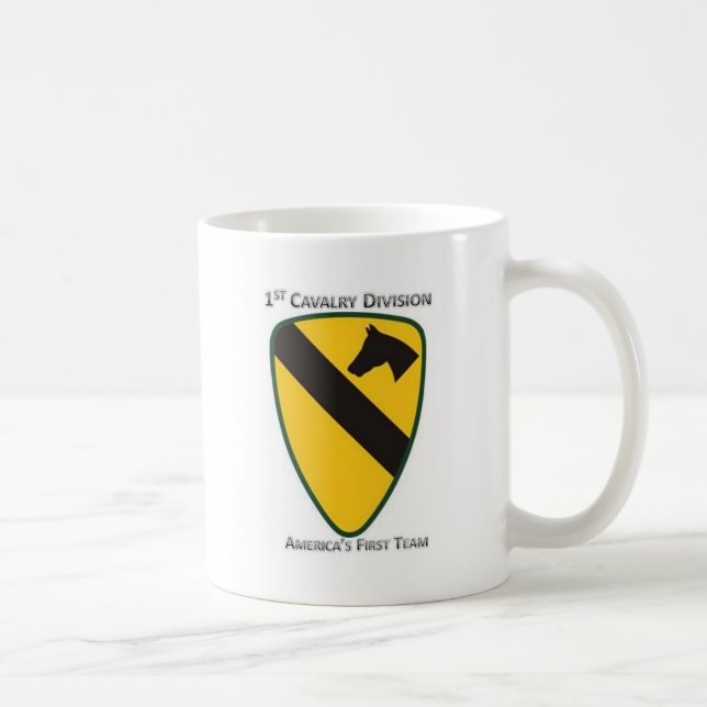 1st Cavalry Division Coffee Mug (Right)