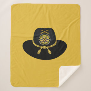 1st Cavalry Division Desert Storm Sherpa Blanket