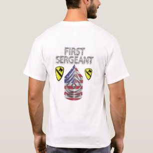 1st Cavalry Division First Sergeant T-Shirt