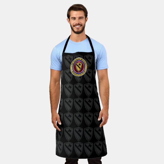 1st Cavalry Division “First Team” Apron (Worn)