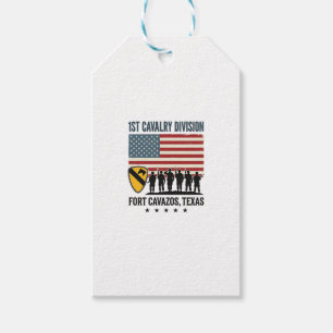 1st Cavalry Division Fort Hood Vintage Military Sh Gift Tags
