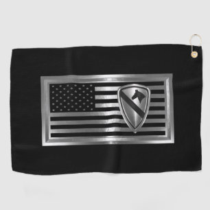 1st Cavalry Division Golf Towel