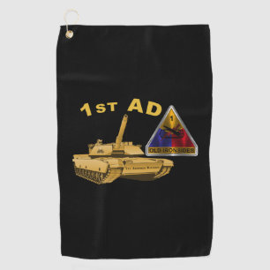 1st Cavalry Division Golf Towel