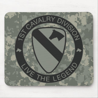 1st Cavalry Division Mousepad ACU