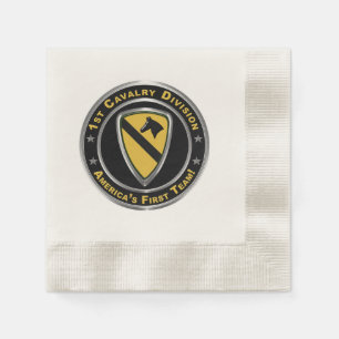 1st Cavalry Division Napkin