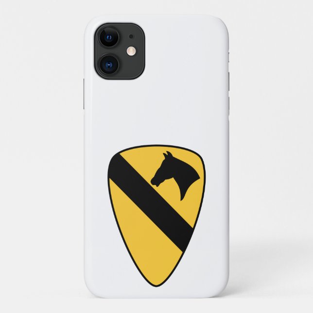 1st Cavalry Division Patch Patriotic Case-Mate iPhone Case (Back)