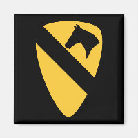 1st Cavalry Division Patch Patriotic