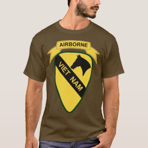 1st Cavalry Division SSI w Tab wo Txt X T-Shirt