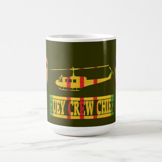 1st Cavalry Division UH-1 Huey Crew Chief Mug (Center)