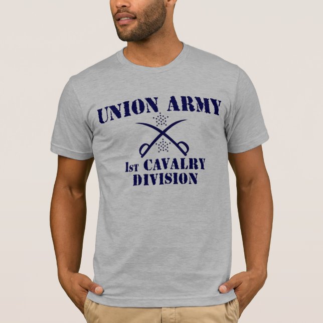 1st Cavalry Division, Union Army Civil War Shirt (Front)