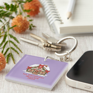 1st Christmas Married 2025 Newlywed Couple Keeps Key Ring