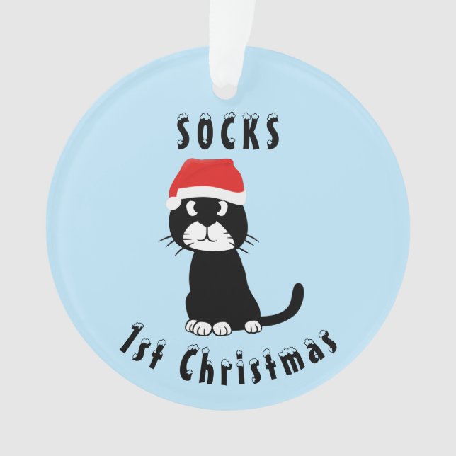 1st Christmas Ornament (Front)