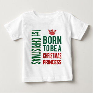 1st Christmas Princess Infant Creeper