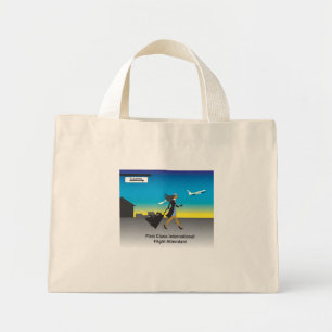 1st Class International Flight Attendant Mini Tote Bag
