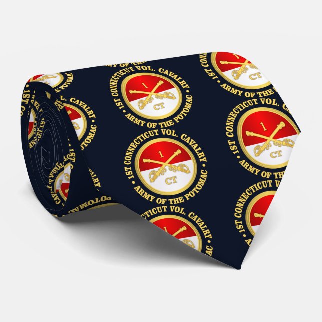 1st Connecticut Cavalry (rd) Tie (Rolled)