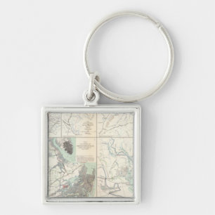 1st Corps Army of Virginia Secessionville Key Ring