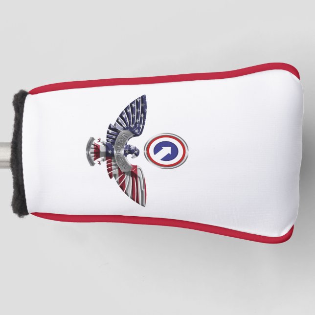 1st Corps Support Command - 1st COSCOM Golf Head Cover (Front)