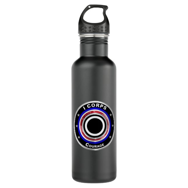 1st Corps Support Command 710 Ml Water Bottle (Front)