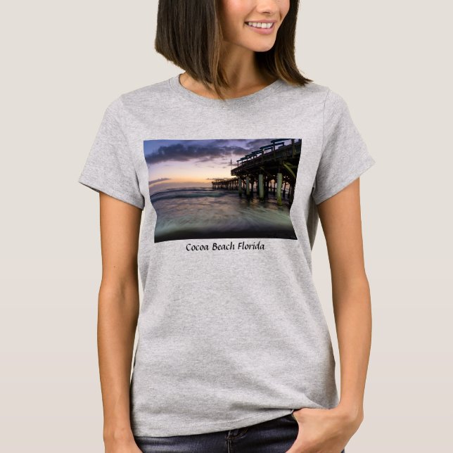 1st Dawn Cocoa Pier T-shirt (Front)