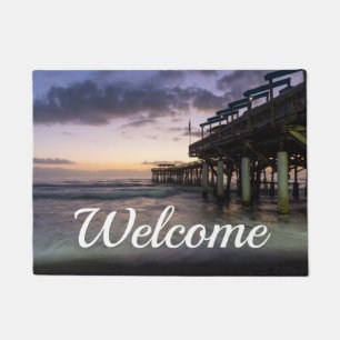 1st Dawn Cocoa Pier Welcome Doormat