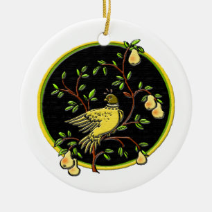 1st Day of Christmas Ceramic Tree Decoration