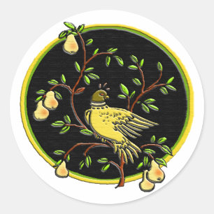 1st Day of Christmas Sticker #2