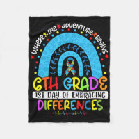 1st Day Of Embracing Differences 6th Grade Autism 