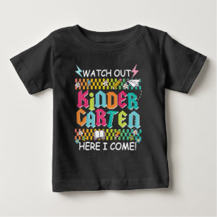 1st Day Of Kindergarten Back to school kids Baby T-Shirt