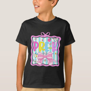 1st Day Of Pre-kindergarten Preppy Ck To School Co T-Shirt