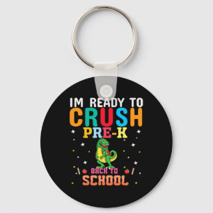 1st Day Of Preschool Girls Prek Boys Ck To School Key Ring