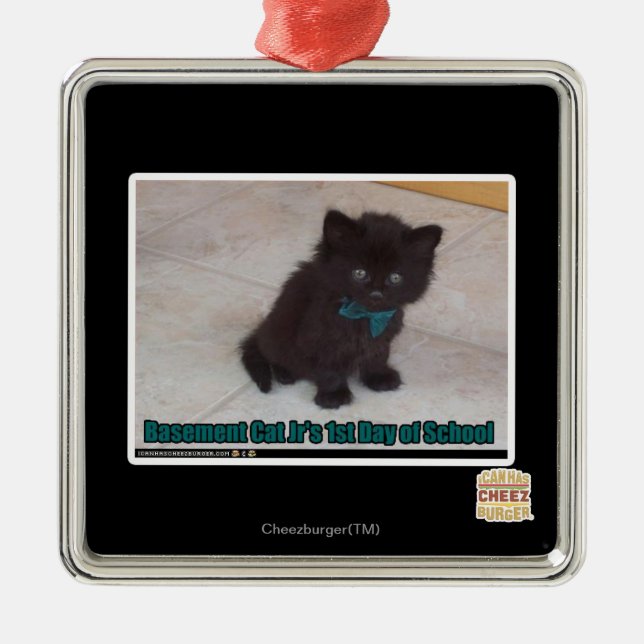 1st Day of School Metal Tree Decoration (Front)