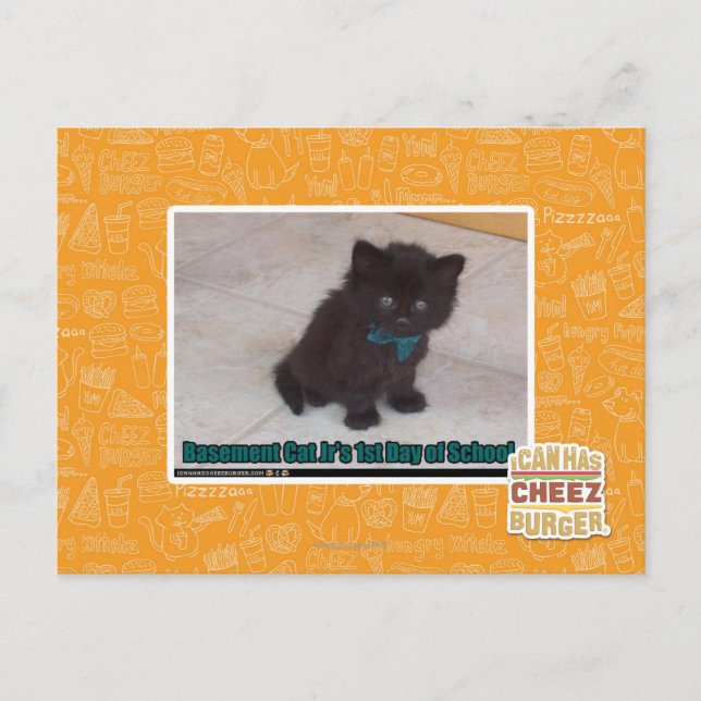 1st Day of School Postcard (Front)