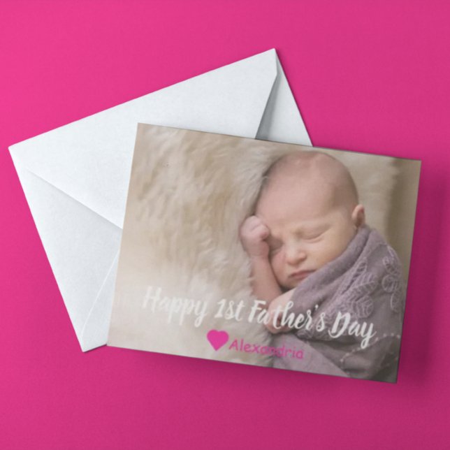 1st Father's Day Holiday Card (Creator Uploaded)