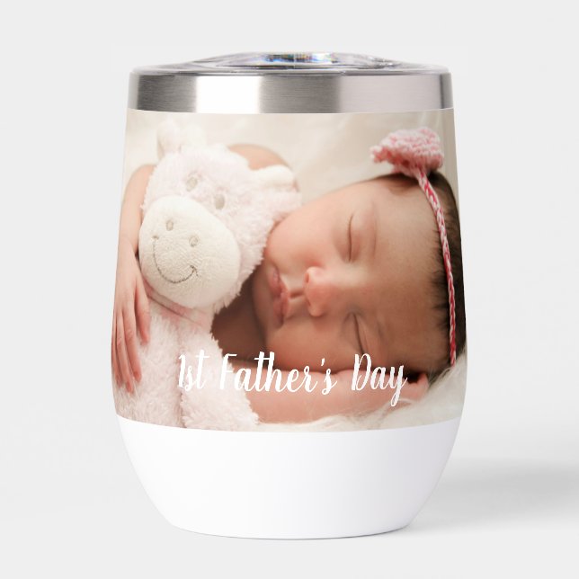 1st Father's Day Personalised Photo (Front)