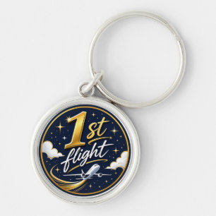 1st flight aeroplane key ring