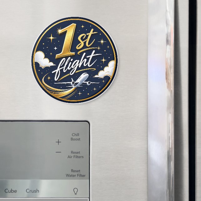 1st flight aeroplane  magnet (In Situ (Fridge))