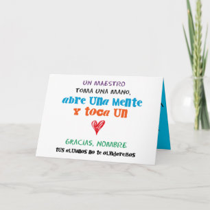 1st give me names 656732214. A teacher touches a c Card