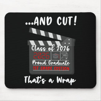 1st Grade 2026 Last Day End Of School Graduation F Mouse Pad