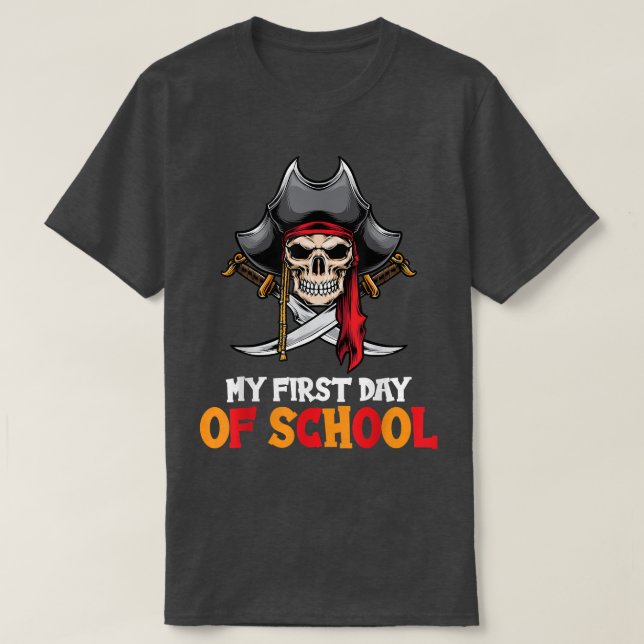 1st Grade back to school 2022 My first day of scho T-Shirt (Design Front)