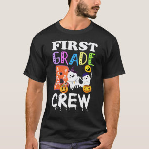 1st Grade Boo Crew First Grade Teacher Halloween C T-Shirt