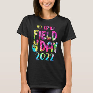 1st Grade Field Day 2022 Let The Games Begin Teach T-Shirt