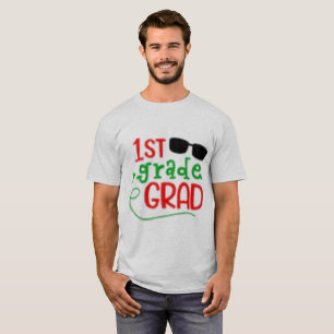 1st Grade Grad T-Shirt   Fun First Grade 