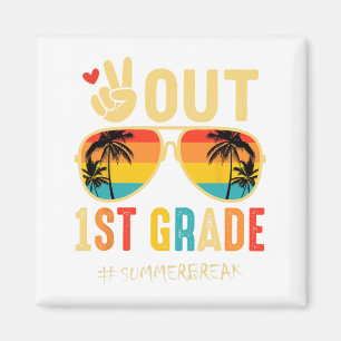 1st Grade Graduation Last Day Of School Magnet