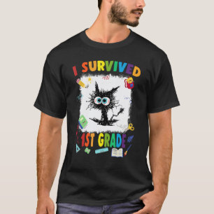 1st Grade Graduation Teacher First Day School Birt T-Shirt