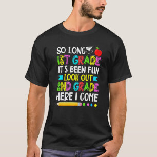 1st Grade It's Fun Look Out Second Grade Teacher S T-Shirt