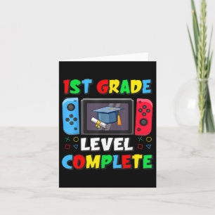 1st Grade Level Complete Last Day Of School Video  Card