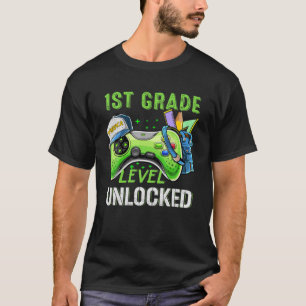 1St Grade Level Unlocked Apparel First Day School T-Shirt