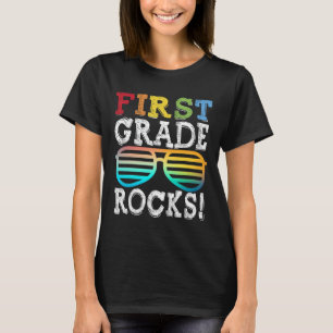 1st Grade Rocks First Grade Squad Back To School T T-Shirt