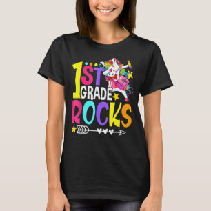 1st Grade Rocks  Team 1st Grade Back To School Uni T-Shirt